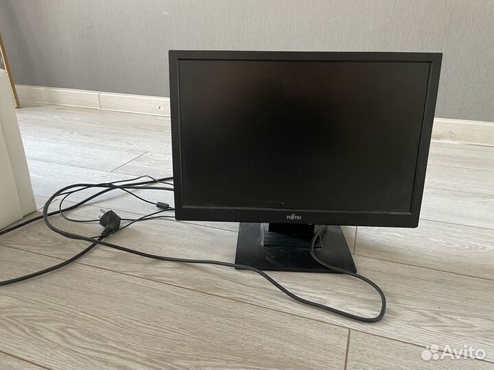 Монитор + корпус и комплектующие для пк