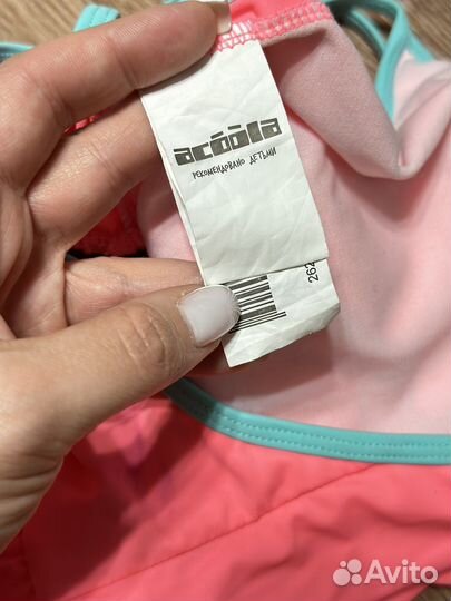 Купальник для девочки размер 110-116