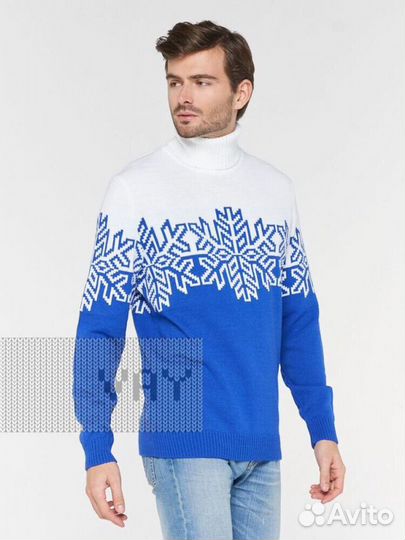 Свитера новогодние family look