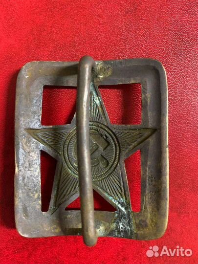 Пряжка на ремень ркка 30-40 годы