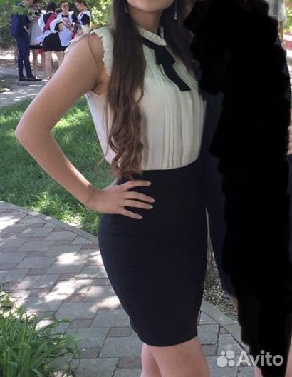 Платье школьное