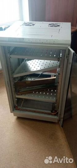 Шкаф телекомуникационый, 18 юнитов