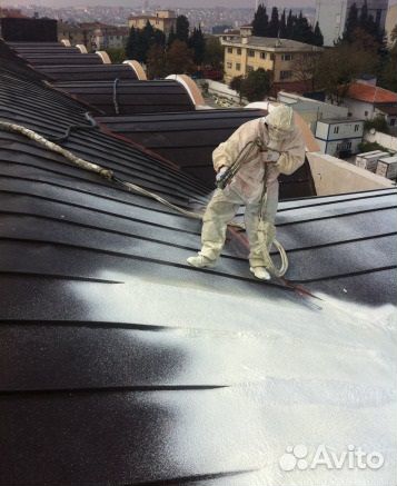 Утепление пенополиуретаном производств. помещений