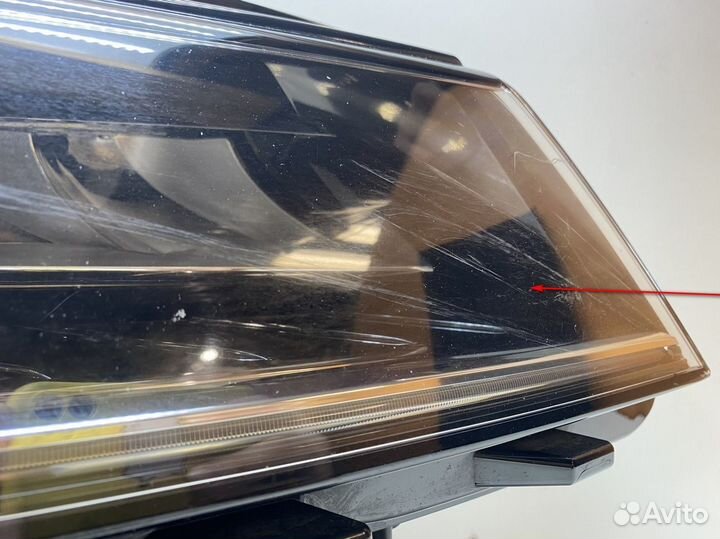 Фара правая Skoda Kodiaq Full Led Светодиодная