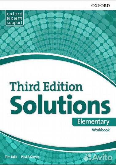 Английский Solutions Elementary SB + WB