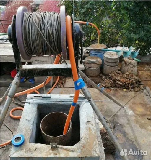 Чистка Промывка Ремонт Замена насосов скважин