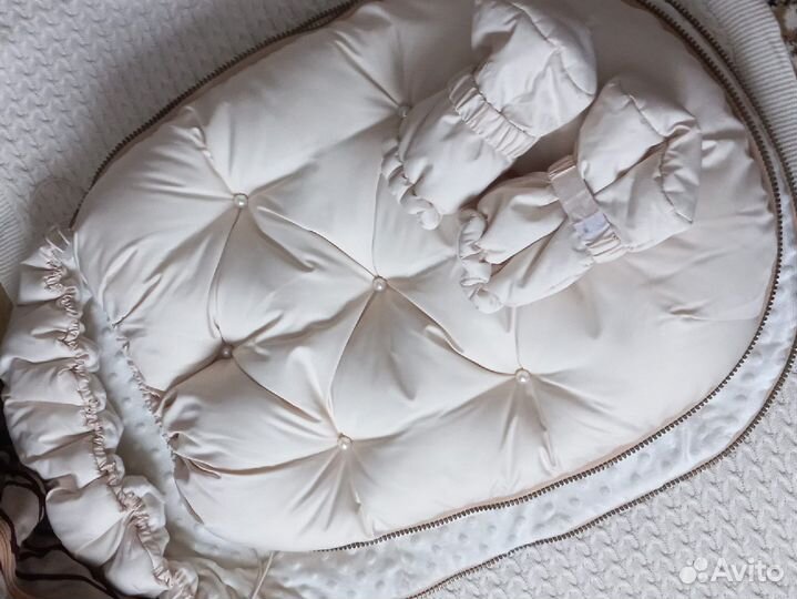 Зимний конверт в коляску