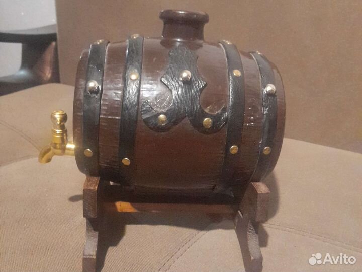 2 л бочка для вина и иных спиртных напитков декор
