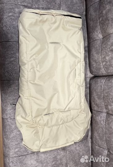 Зимний конверт в коляску на овчине