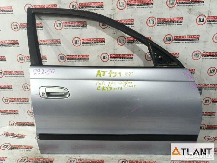 Дверь передний правый toyota caldina