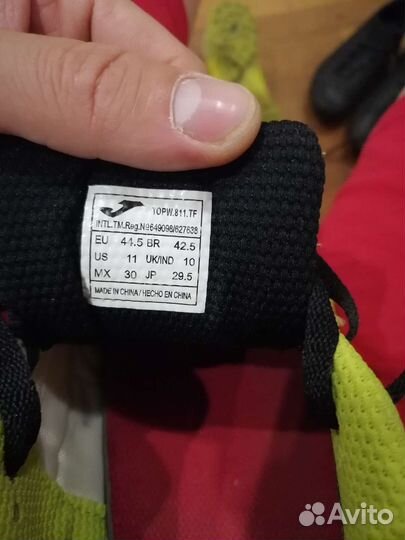 Сороконожки, турфы joma top flex tf