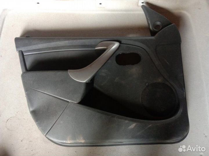 Обшивка карта двери передняя левая Renault Sandero