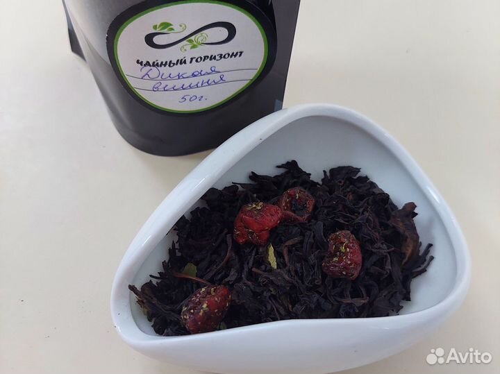 Чай черный с вишней
