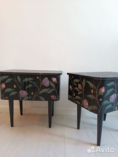 Тумбочка ГДР винтаж редизайн