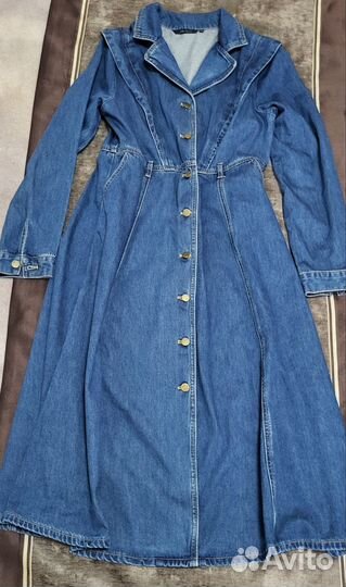 Джинсовое платье