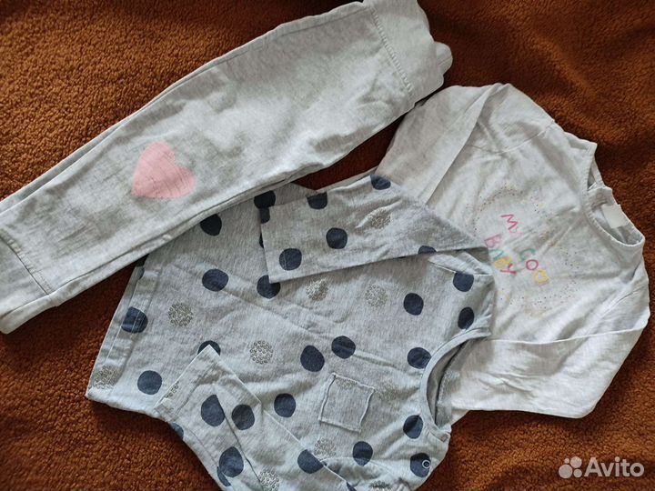 Вещи пакетом на девочку 92 98