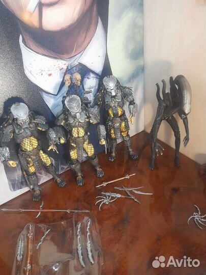 Набор фигурок neca predator AVP
