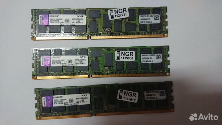 Серверная оперативная память DDR3 8Gb Kingston