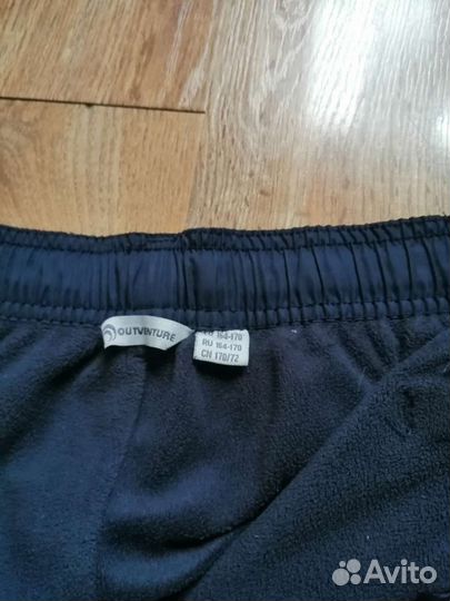 Брюки спортивные на флисе 164-170см