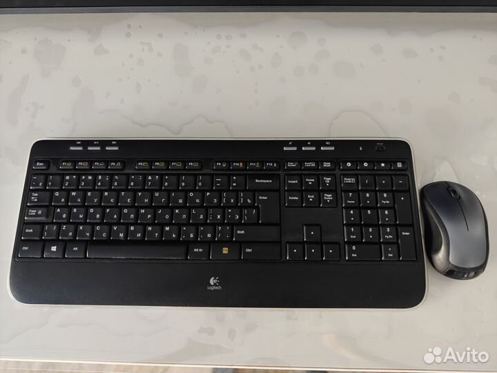 Беспроводная клавиатура и мышь logitech k520