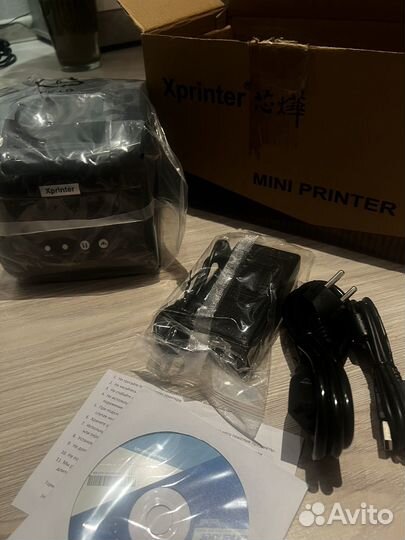 Термопринтер xprinter xp 365b bluetooth