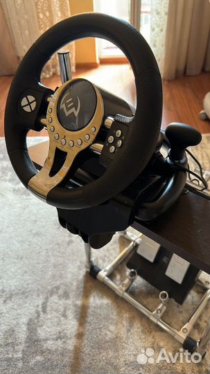 Игровой руль с педалями для ps4