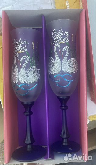 Бокалы для свадьбы