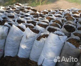 Навоз конский в мешках