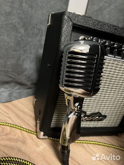 Микрофон Элвиса ретро shure 55 sh новый