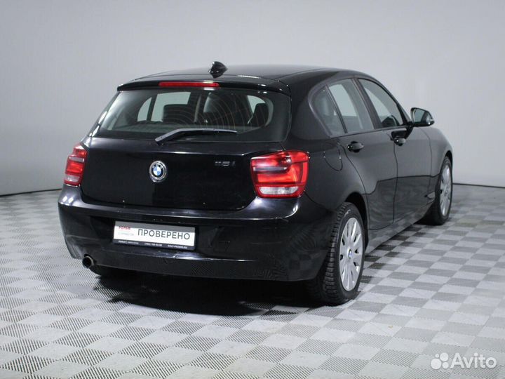 BMW 1 серия 1.6 AT, 2012, 176 537 км