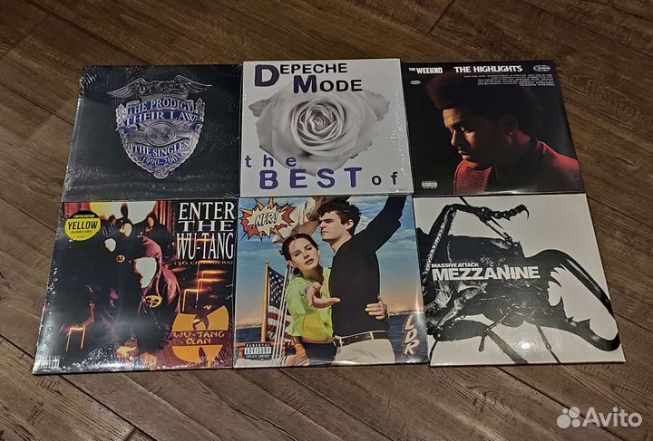 Depeche Mode, Led Zeppelin, Nirvana, Pink Floyd