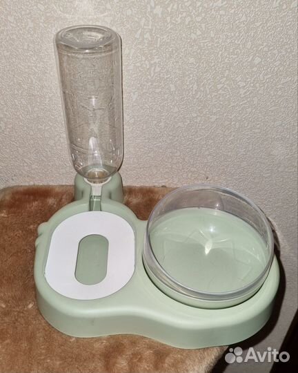 Кормушка для животных миска с автопоилкой