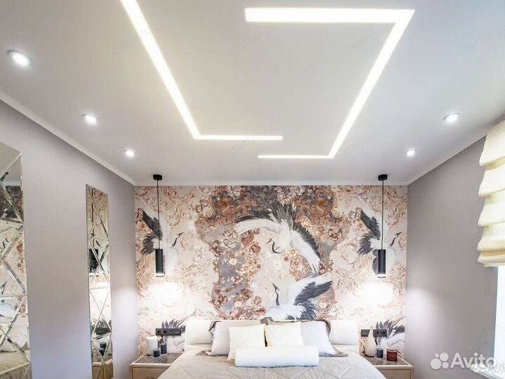 Натяжные потолки