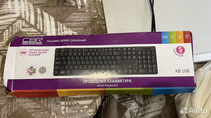 Механическая клавиатура cbr kb 108