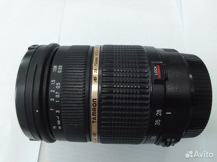 Объектив Tamron для canon XR DI SP 28-75