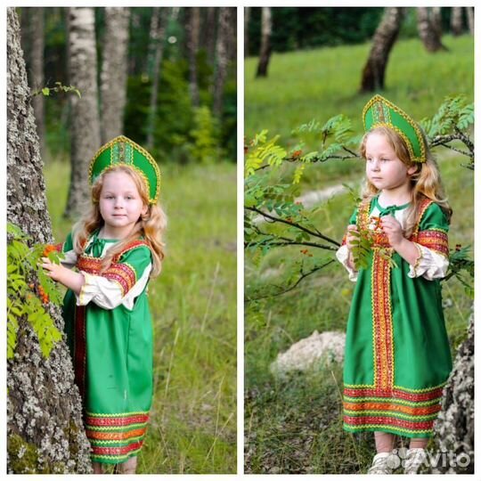 Русский народный костюм, сарафан