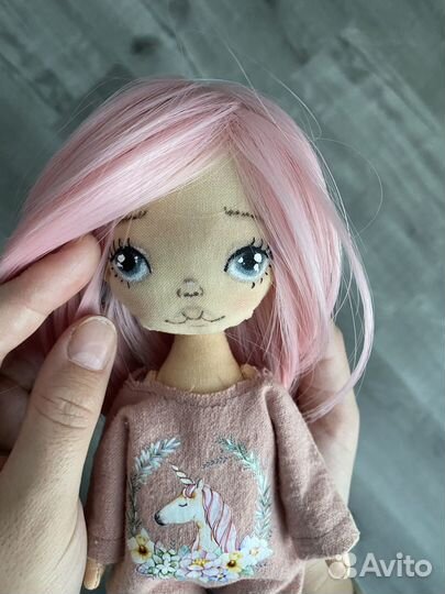 Текстильная интерьерная кукла