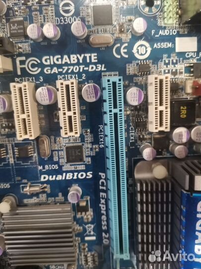 Материнская плата с процессором amd