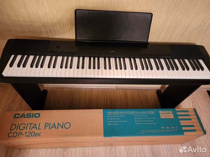 Цифровое пианино Casio CDP-120вк