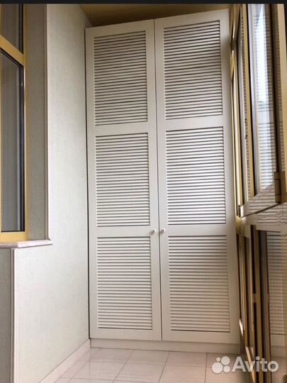 Шкаф распашной мдф на балкон