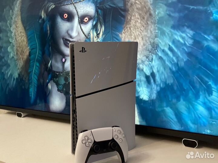 Sony PlayStation 5 slim, 90+ игр