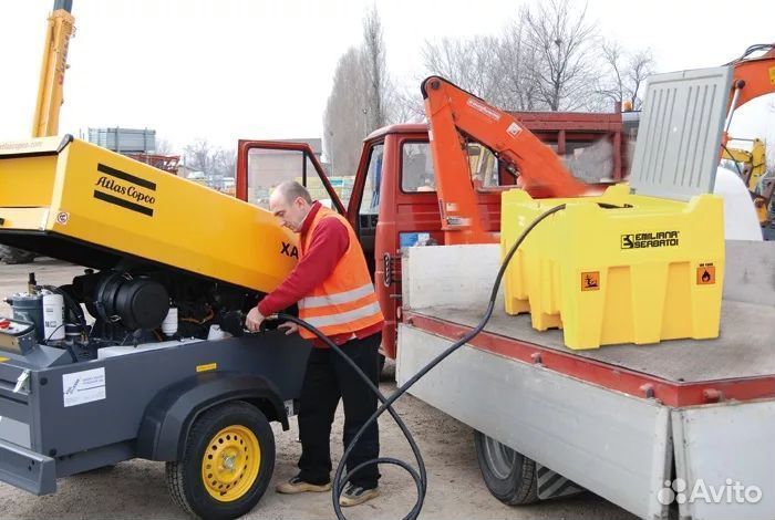 Мобильная заправка для топлива. Мини АЗС 440 л