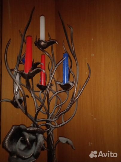 Подсвечник бронза