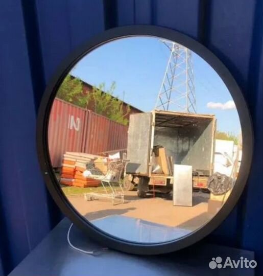 Зеркало с подсветкой для ванной бу