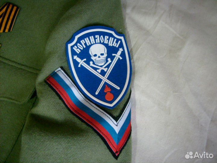 Форма поручика-корниловца полевая