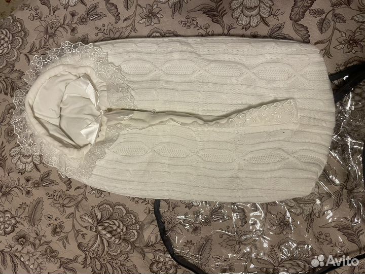 Конверт для новорождённого на выписку весна лето