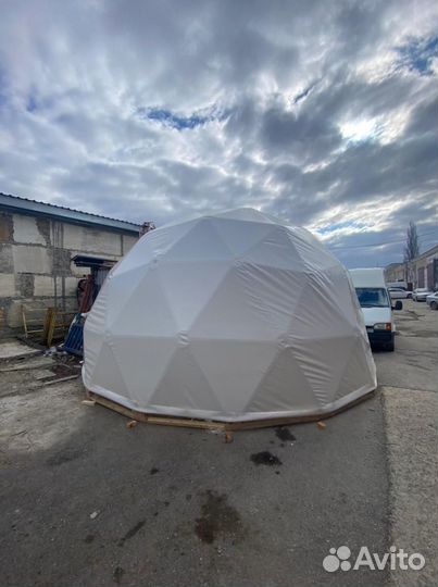 Геокупол, глэмпинг