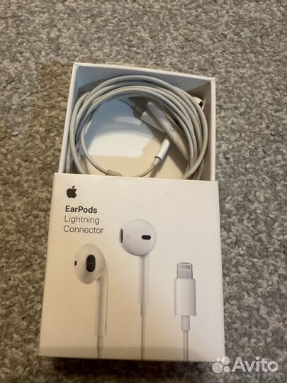 Наушники apple earpods lightning