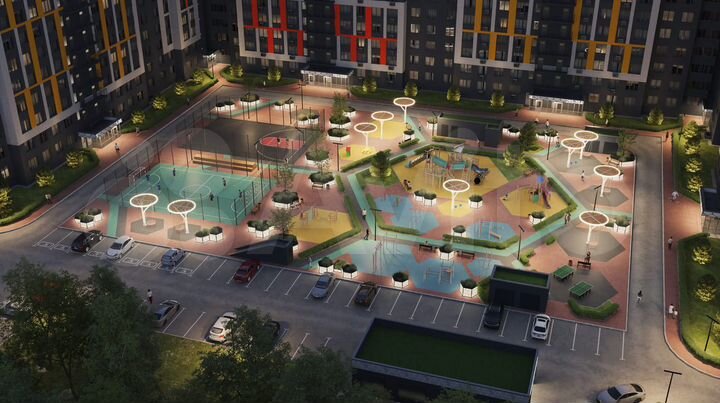 3-к. квартира, 83,8 м², 10/16 эт.