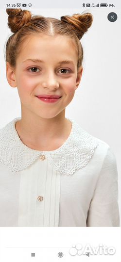 Блузка школьная 158-164